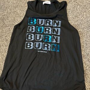 Burn Boot Camp Black Tank Top